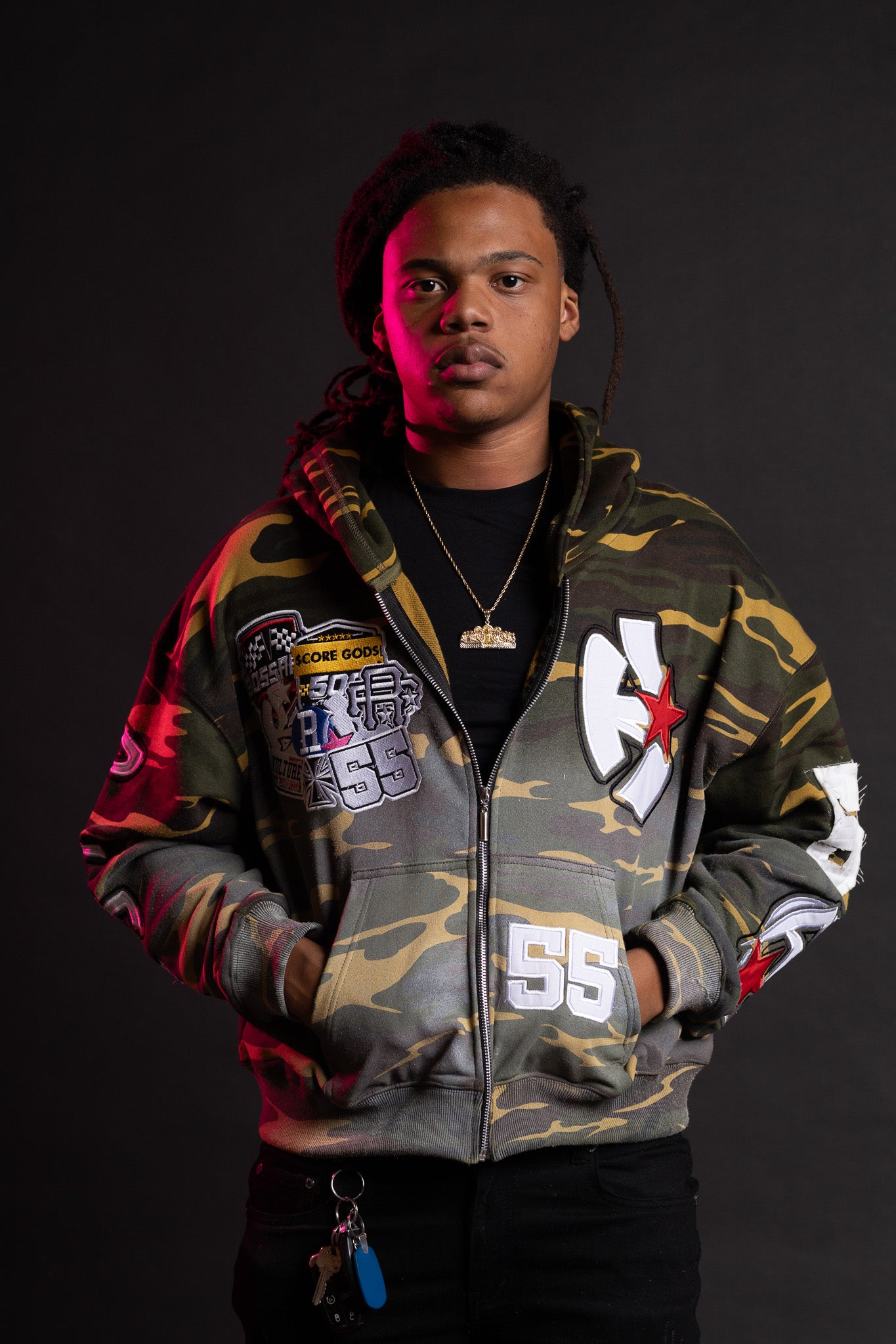 CAMO SCOREGOD JACKET