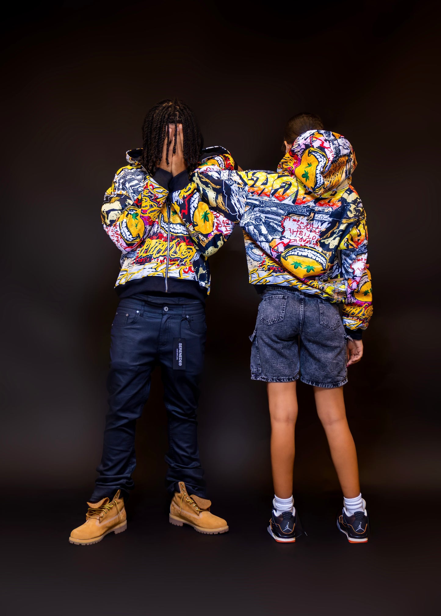 GRAFFITI JACKET YELLOW