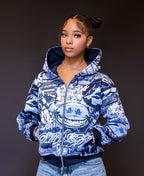 GRAFFITI JACKET GREY